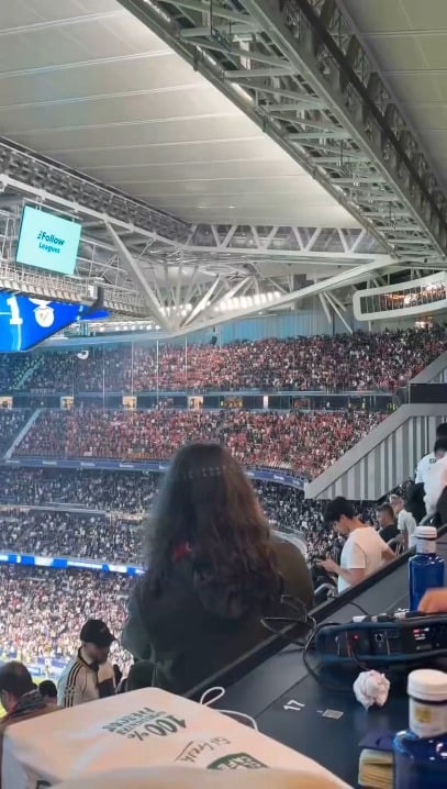 They were loud at first then Vinicius happened 😭