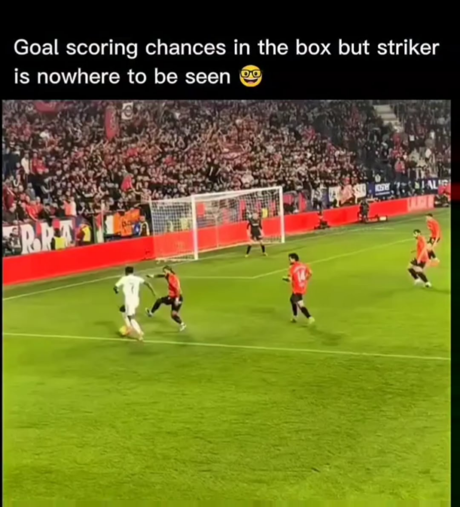 What do you mean make a run? Attack the box? What is that? What do you mean make a run? Attack the box? What is that?