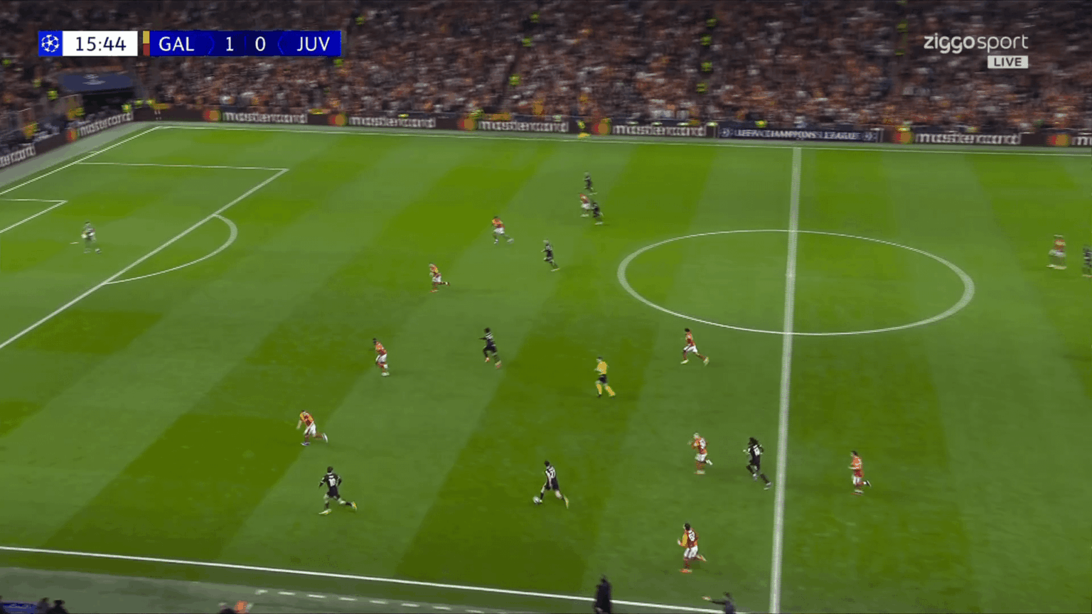 Galatasaray 1-(1) Juventus - Koopmeiners 16'