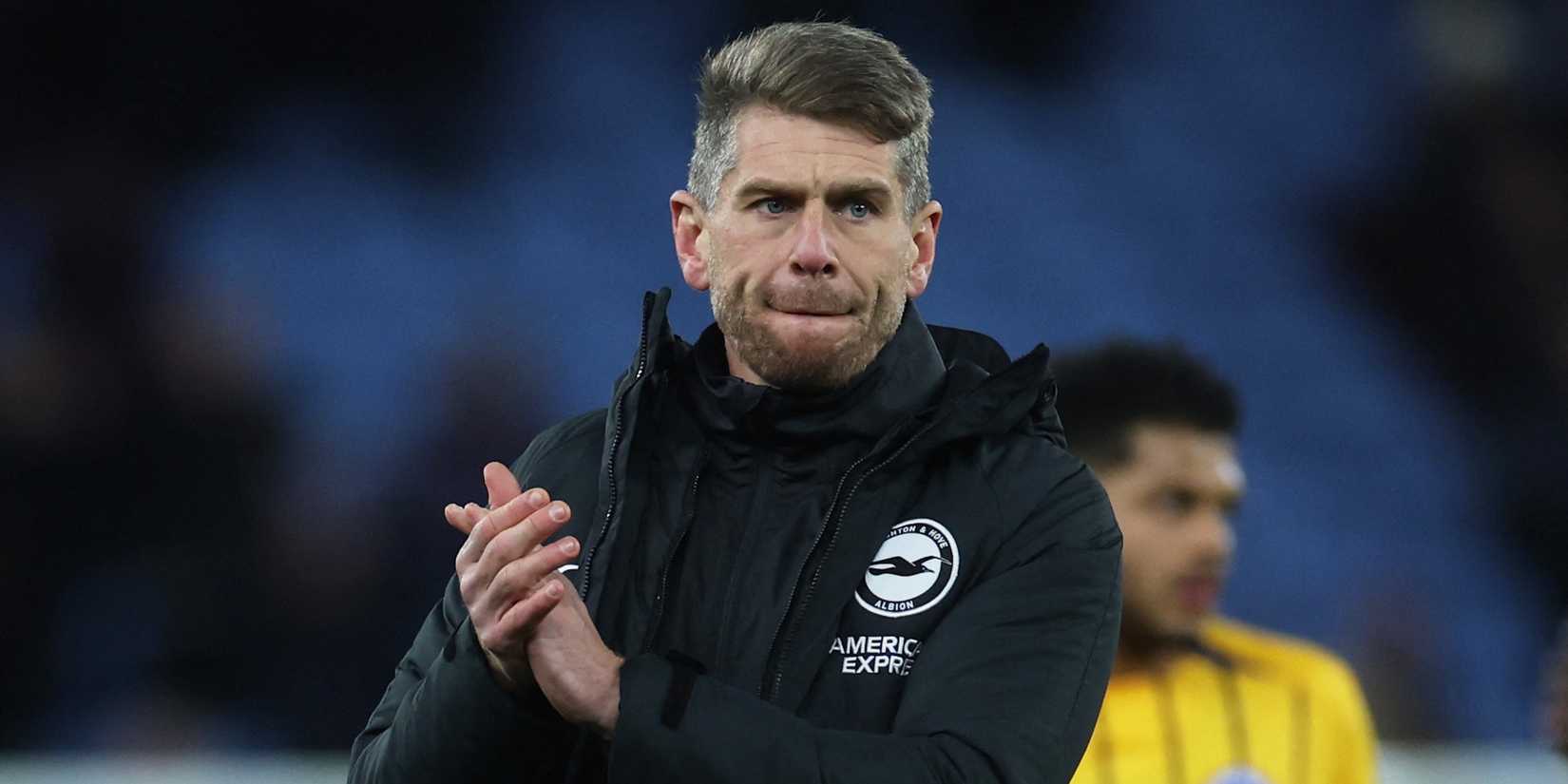 Brighton & Hove Albion manager Fabian Hurzeler
