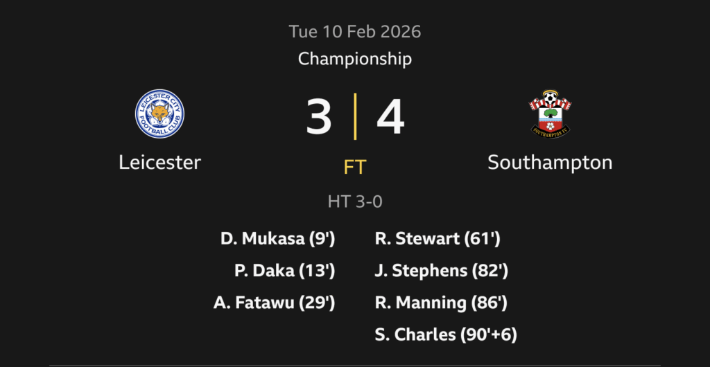 Big Jam came off the bench to make his debut for Leicester tonight. Came on after 75 mins...