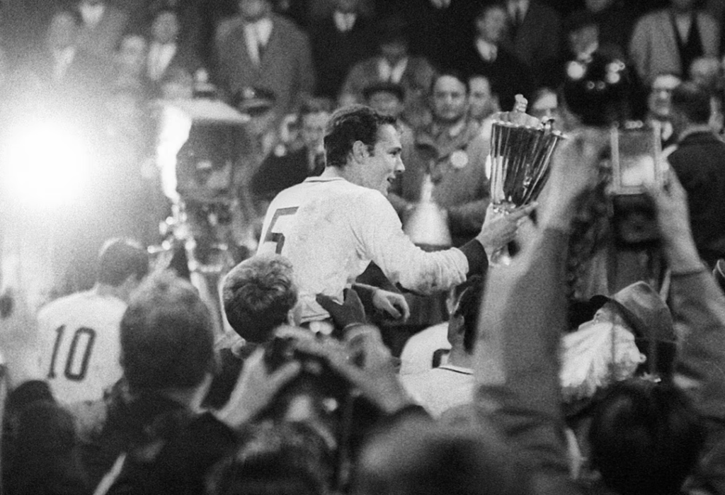 Young Franz Beckenbauer