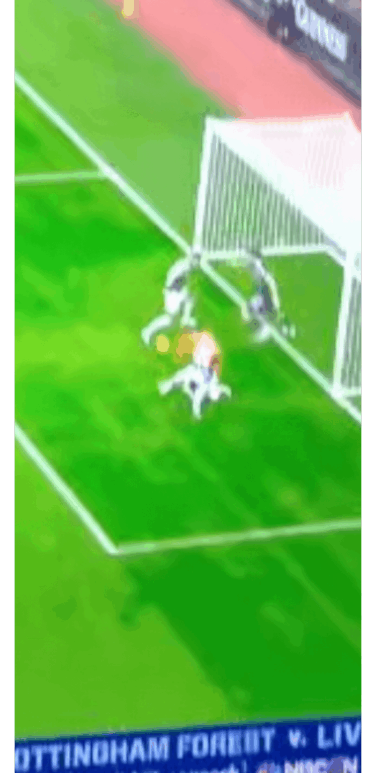 To think that Ollie didn't even throw a FOOT at it