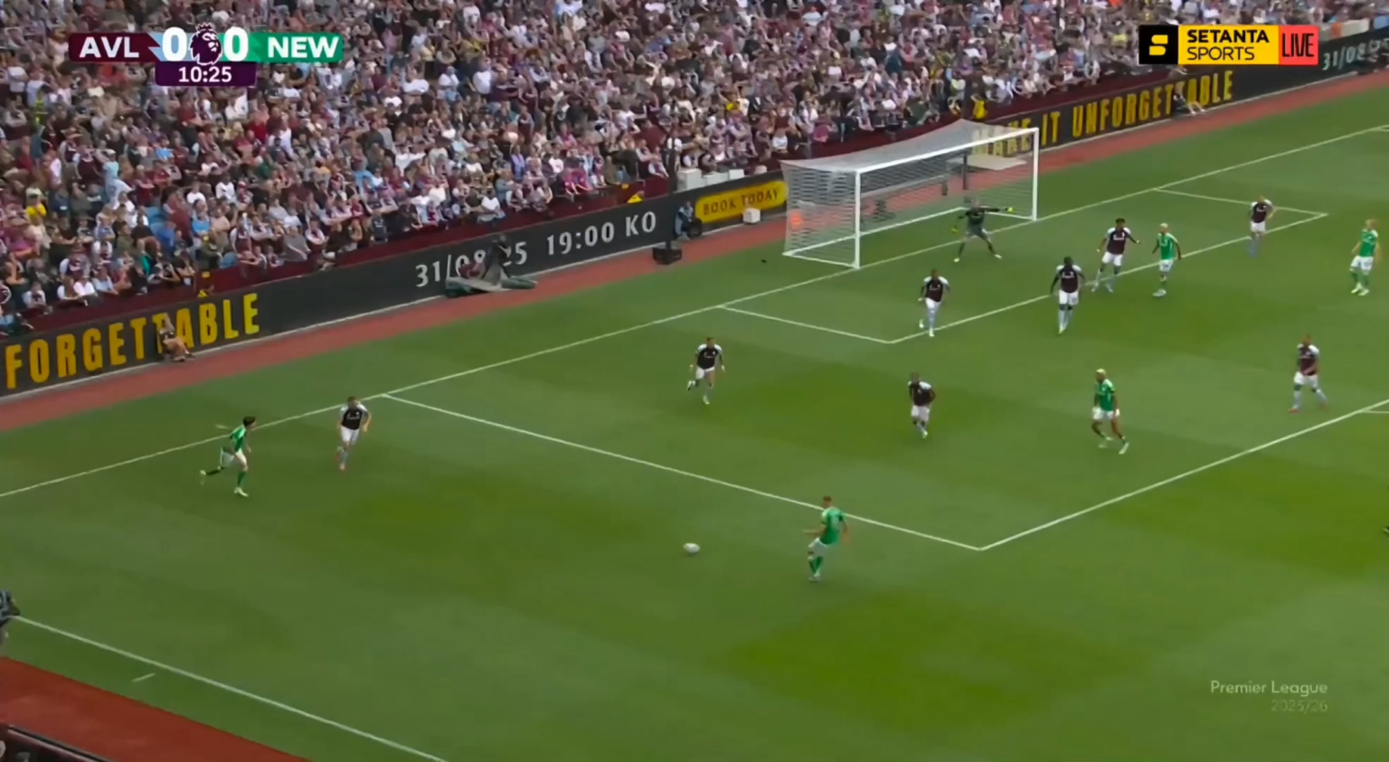 [OC] Harvey Barnes, 2025-26 crossing