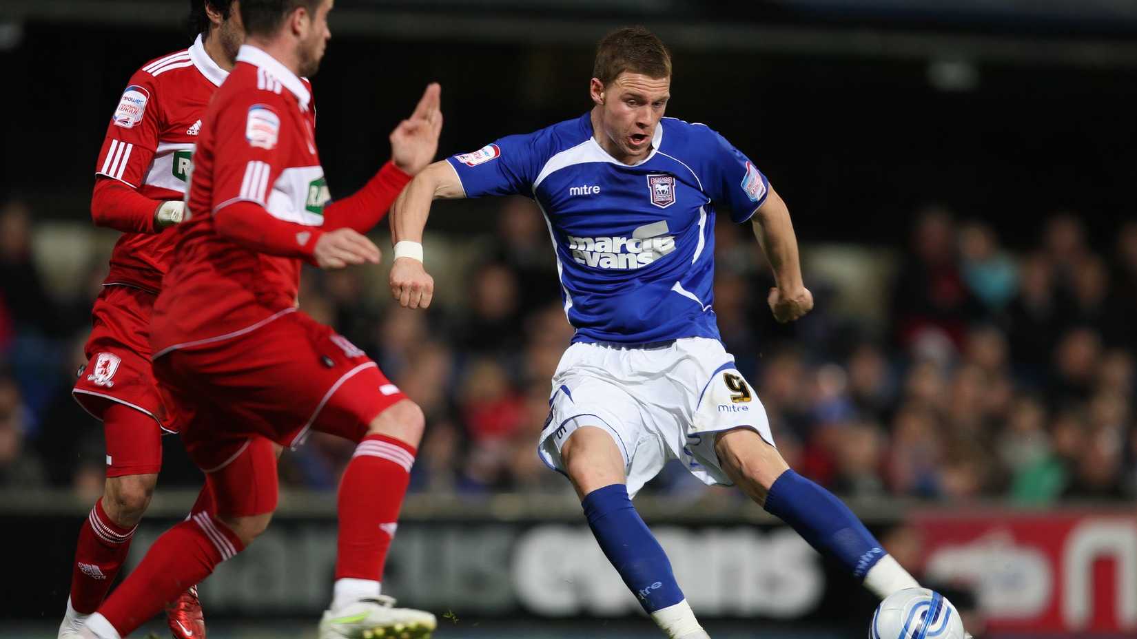 Connor Wickham in action for Ipswich Town