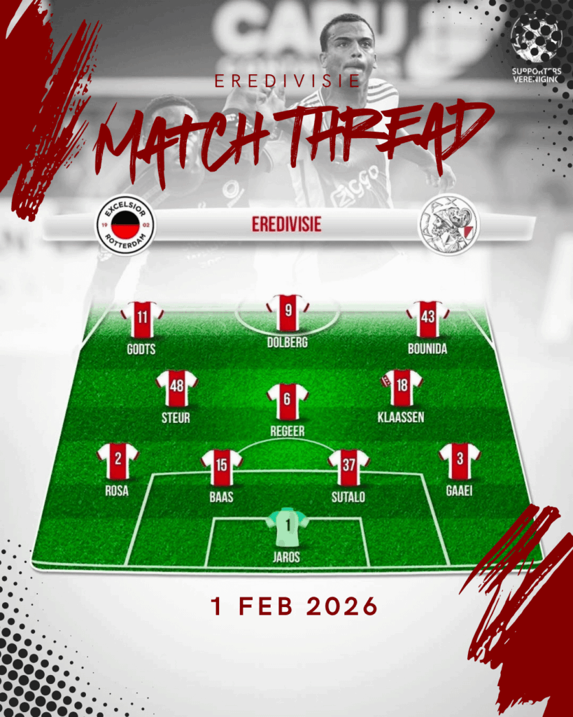 Excelsior - AFC Ajax [Match Thread]