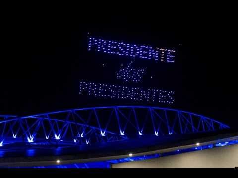 Homenagem com drones a Pinto da Costa - Versão Completa