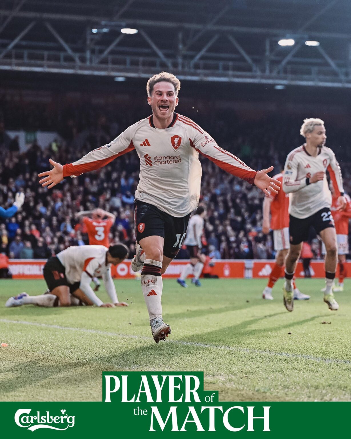 Match-winner ✅ @carlsberg Player of the Match ✅ Well in, Alexis 👏