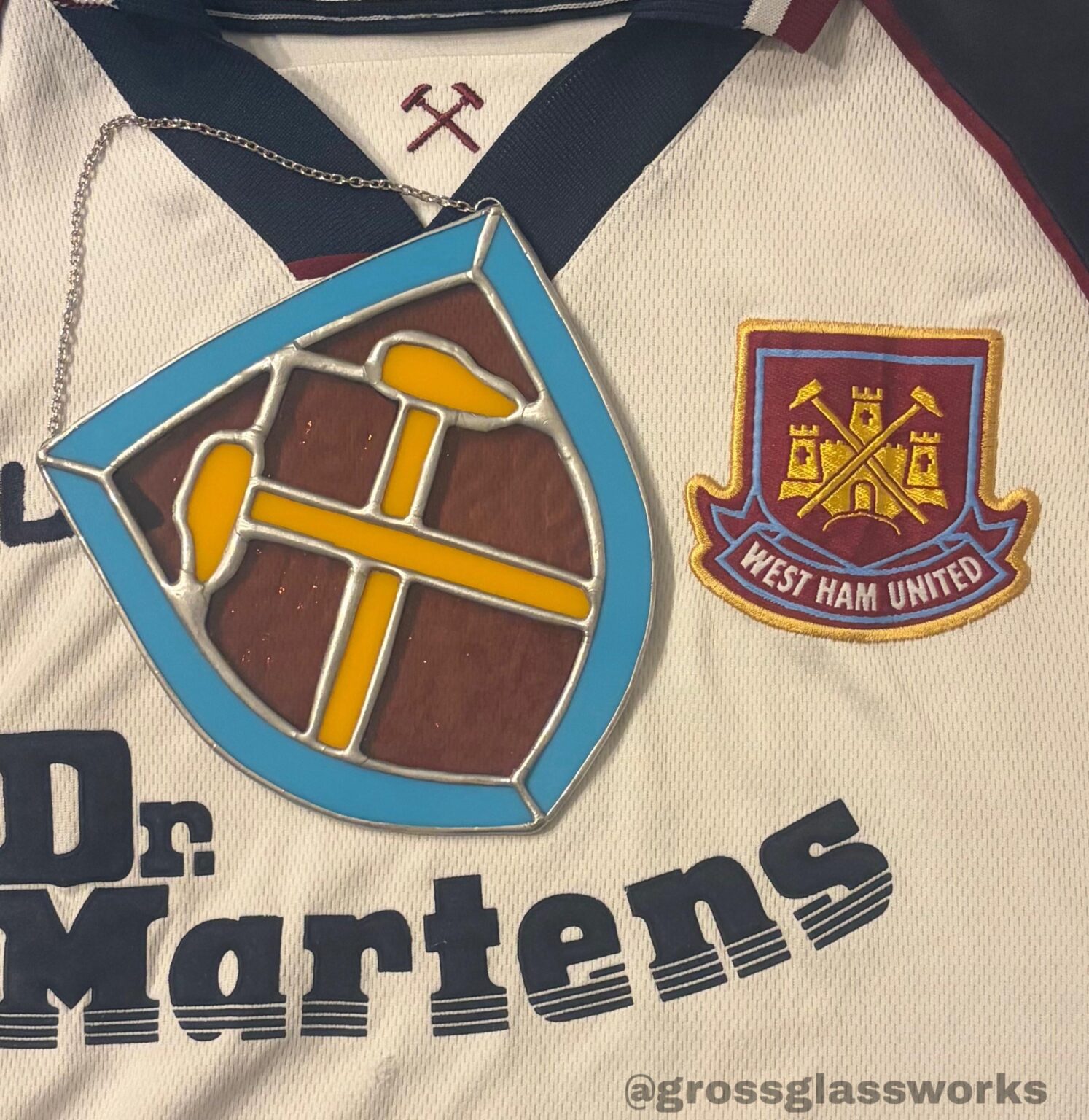 West Ham stained glass ⚒️