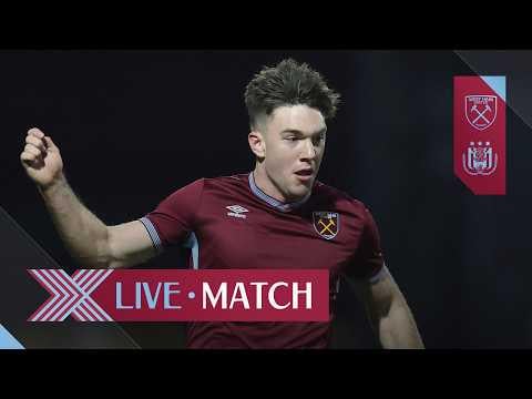LIVE: West Ham U21 v Anderlecht U21 | Premier League International Cup