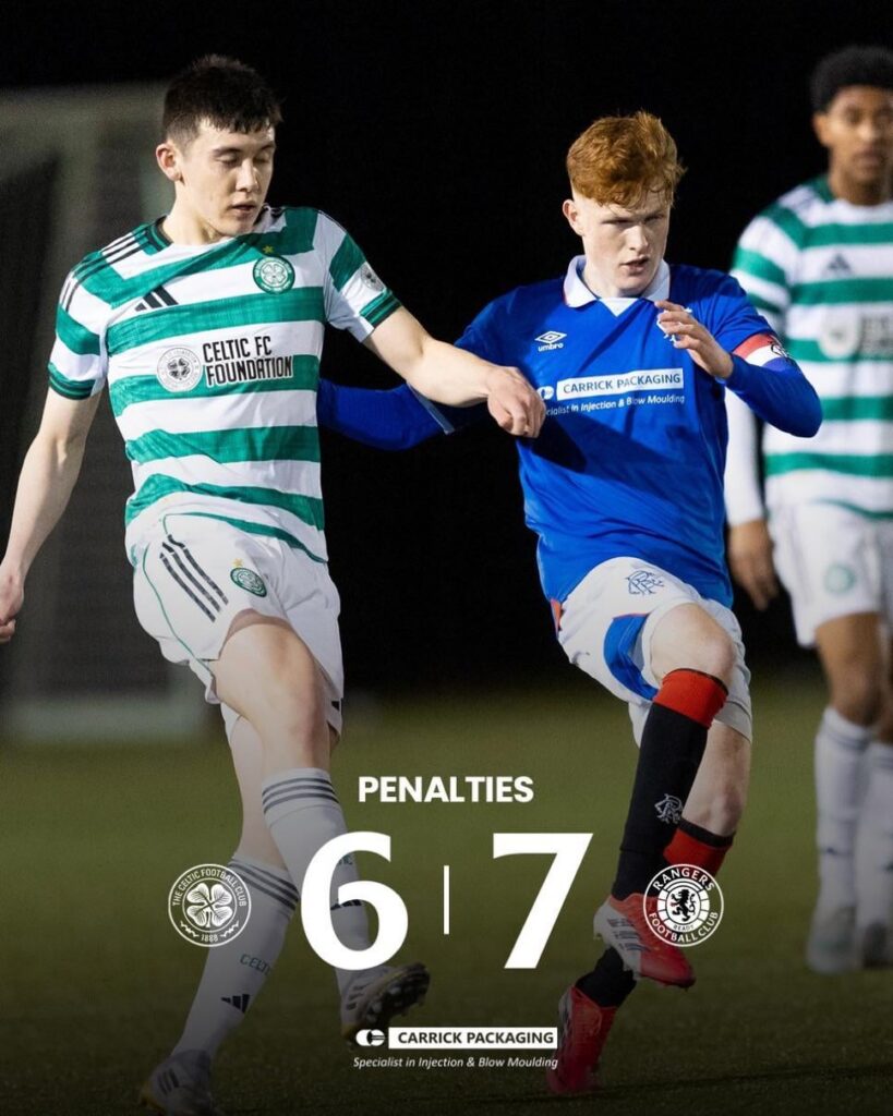 Celtic 0-0 Rangers [6-7 on penalties] - Glasgow Cup Group Stage