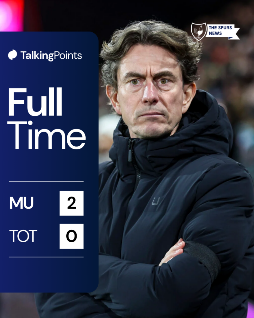 Tottenham vs Man U graphic