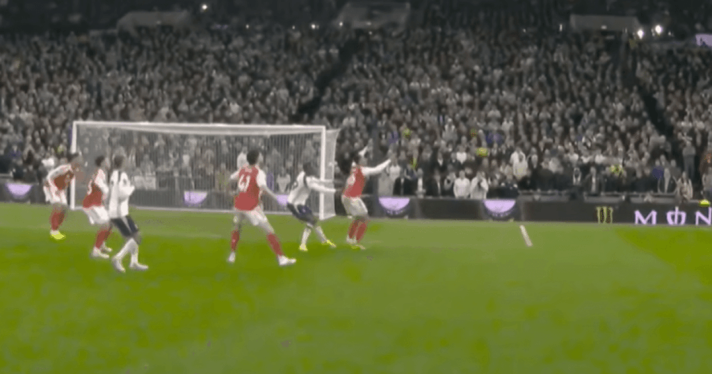 Referee breaks silence on decision to rule out Spurs goal against Arsenal