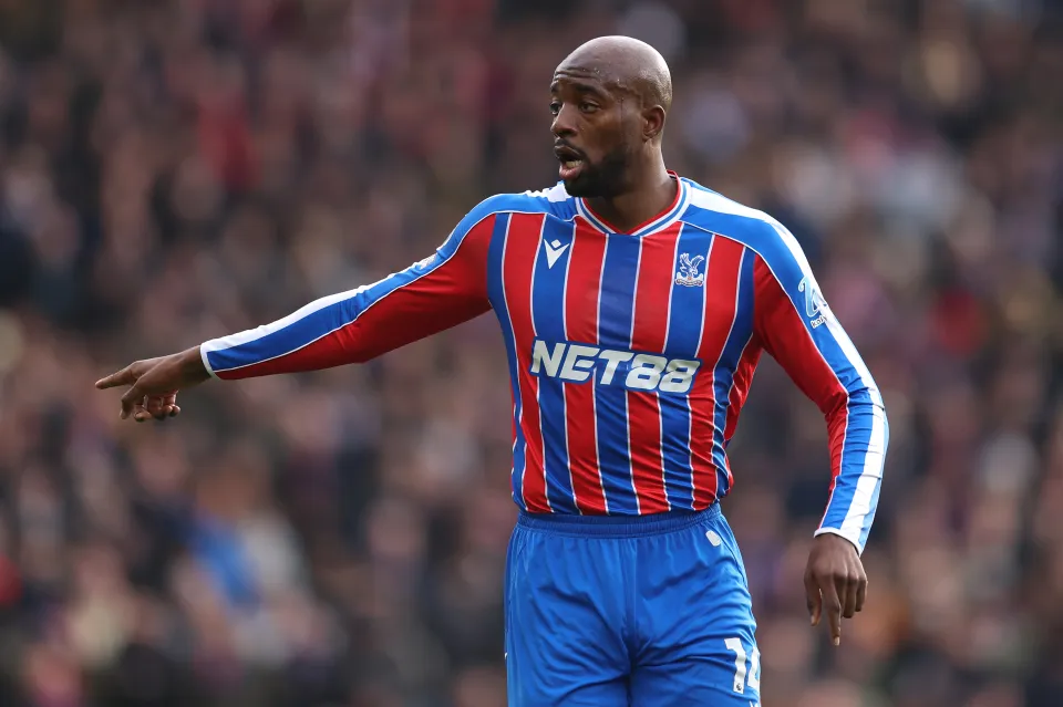 Jean-Philippe Mateta in action for Crystal Palace