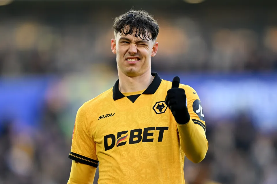 Wolves striker Jorgen Strand Larsen