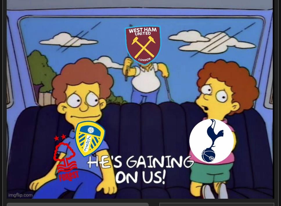Tottenham Hotspur. We're coming for you.