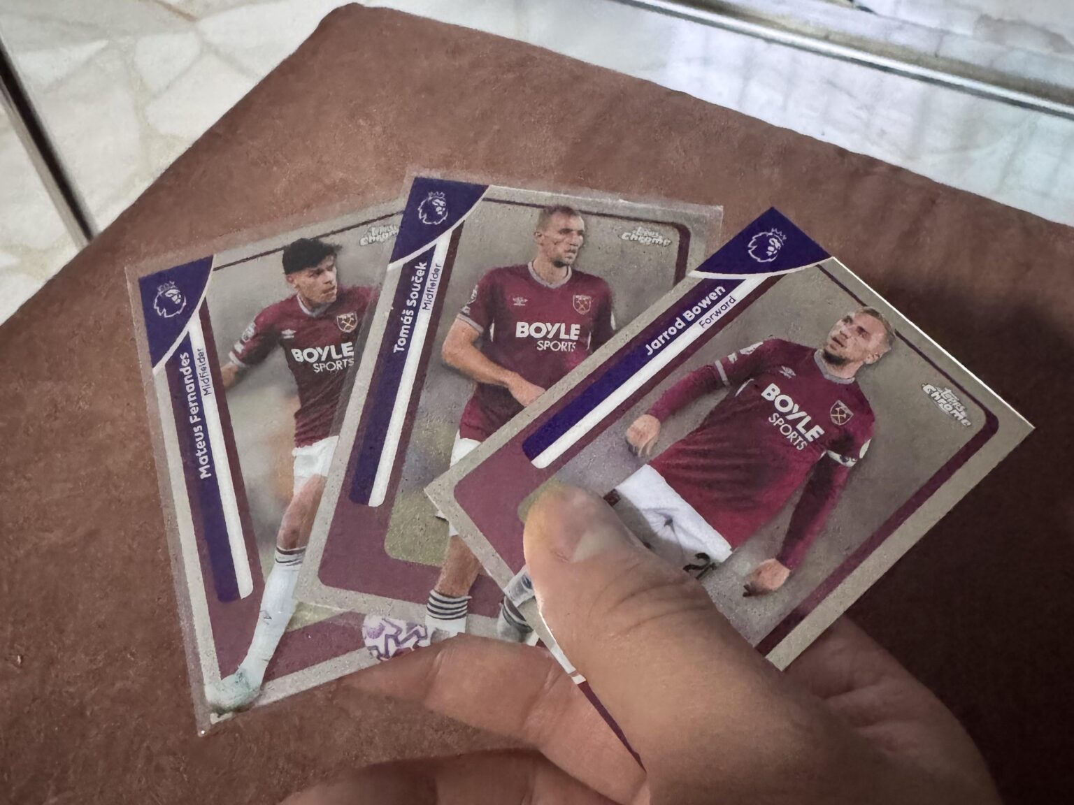 West Ham collectable cards