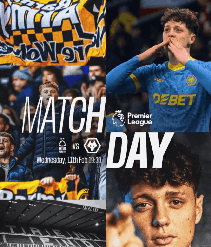 [MATCH THREAD] Nottingham Forest VS Wolverhampton Wanderers