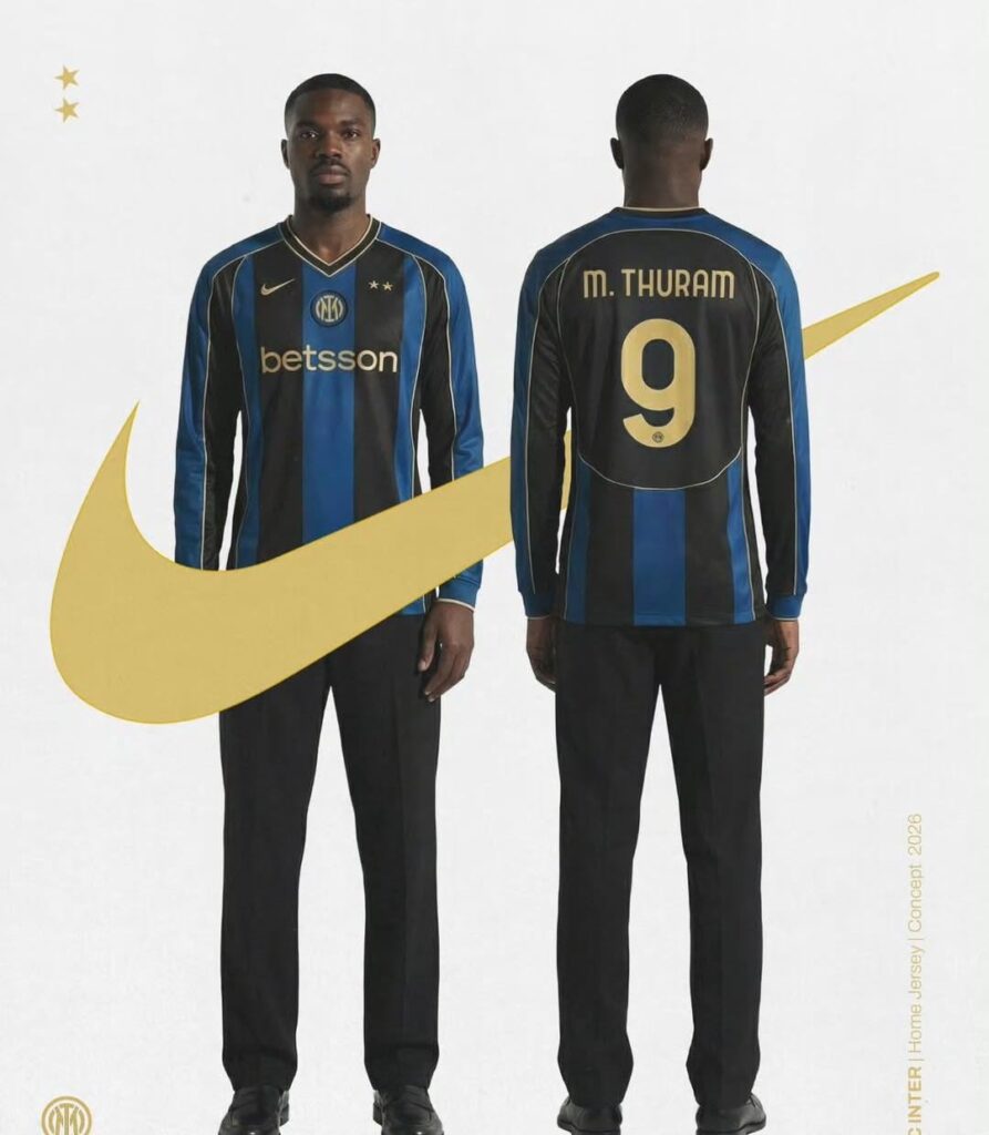 Inter 2026 Concept jersey