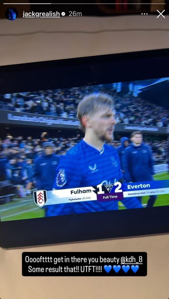 Just not going back to Manchester is he?