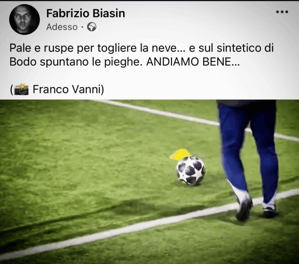 How is a pitch like this allowed in the Champions League? Insane...