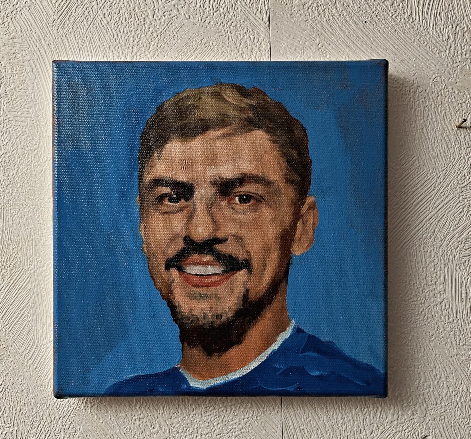 Painted KDH as a quick 1h warm up. Oil on canvas (20x20cm)