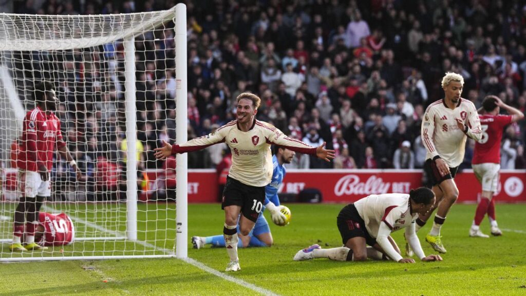 Liverpool 'got more than we deserved' against Nottingham Forest - Arne Slot