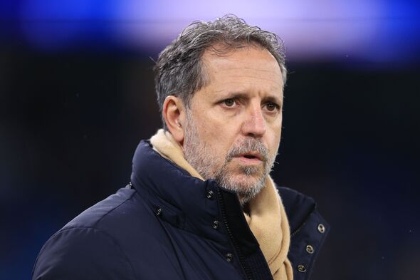 Fabio Paratici looks on