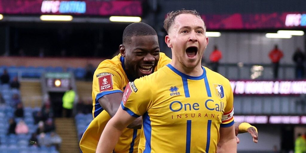FA Cup round-up as Mansfield produces shock result against Burnley and Manchester City win