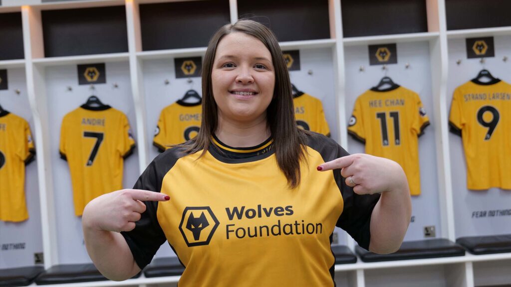 Natalie’s debut run for Wolves Foundation | Foundation | News Natalie’s debut run for Wolves Foundation | Foundation | News