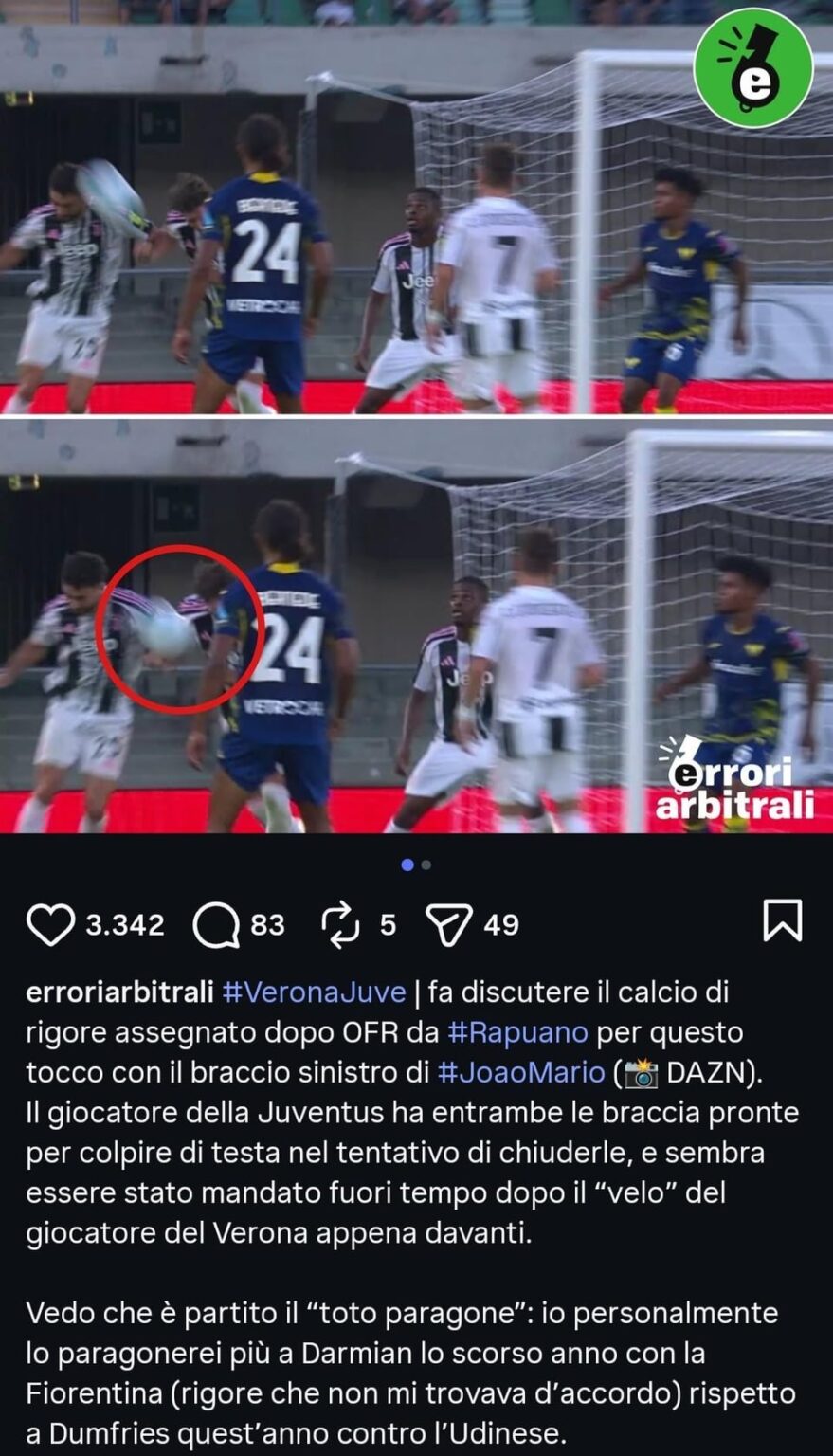 Refs are fucking us over