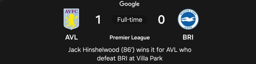 What a Google Notification