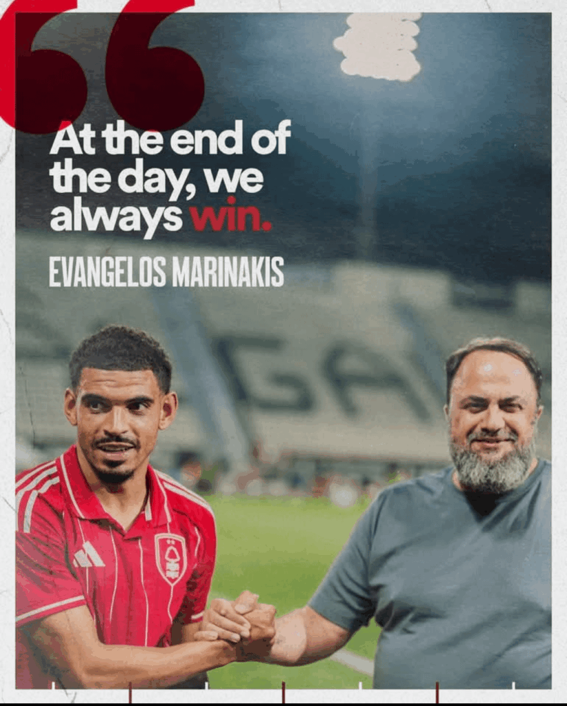 Best season in living memory, and his arrogance has fucked it. Thank you Mr. Marinakis