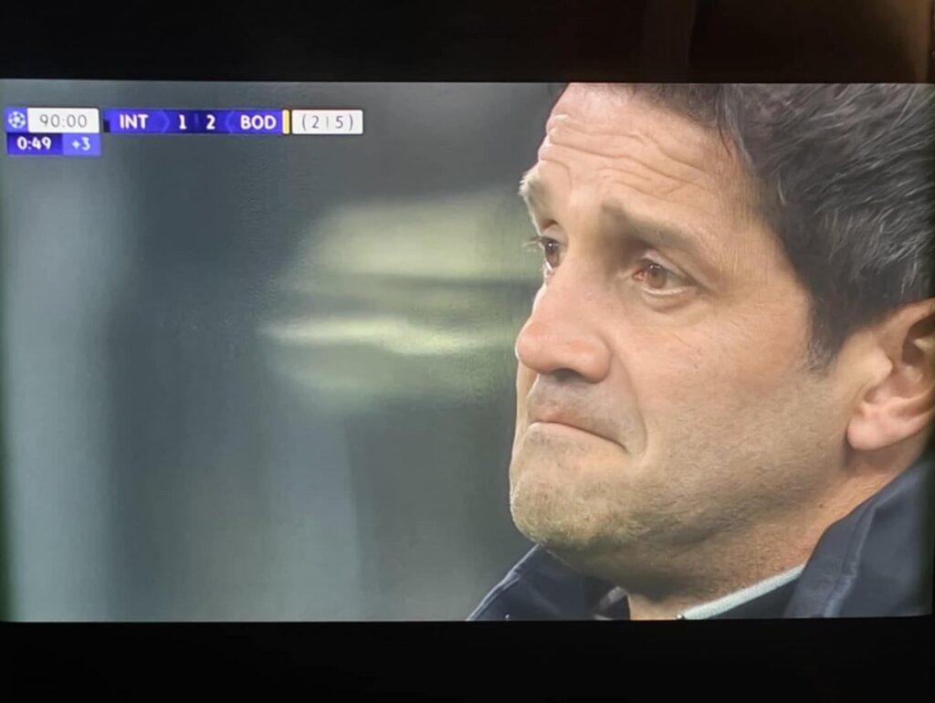 Chivu tonight at the last minute.