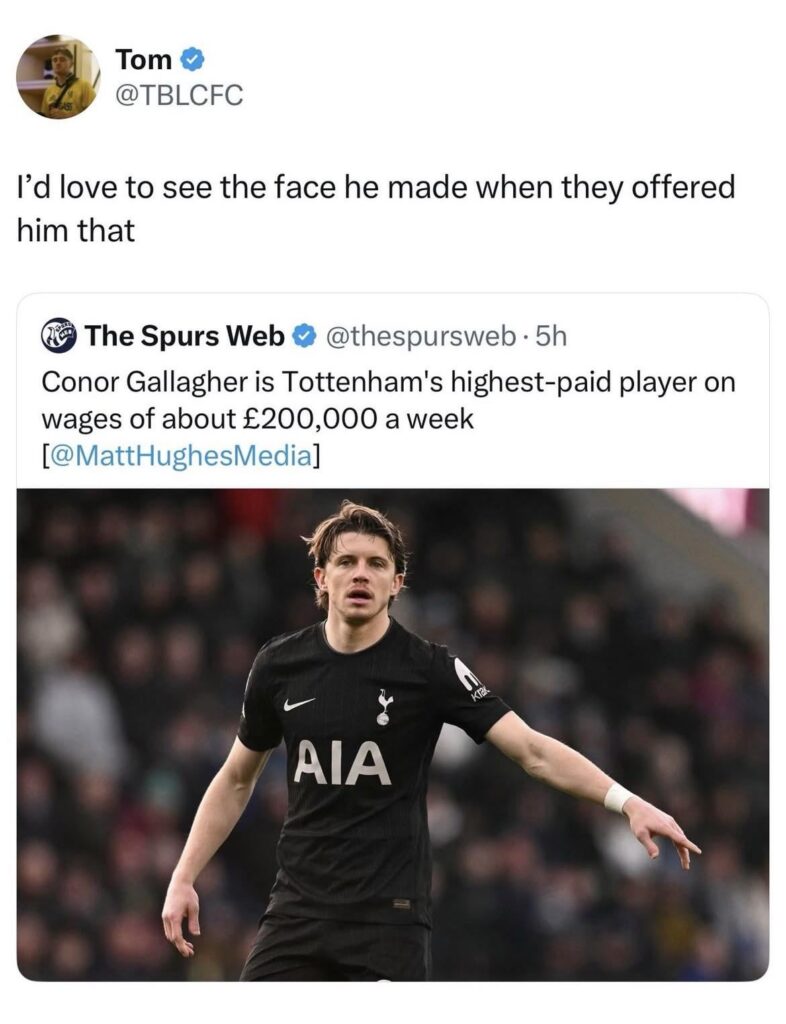 Conor Gallagher - highest paid player in the Championship?