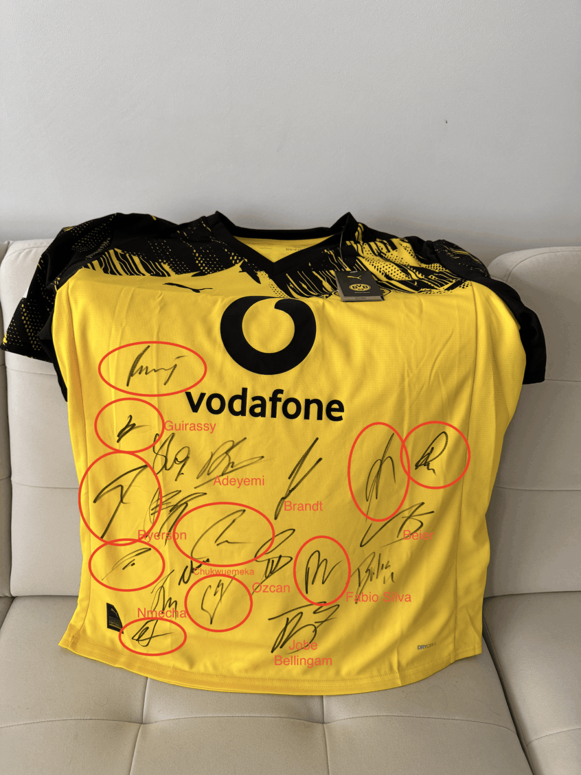 Help identifying autographs on my birthday gift