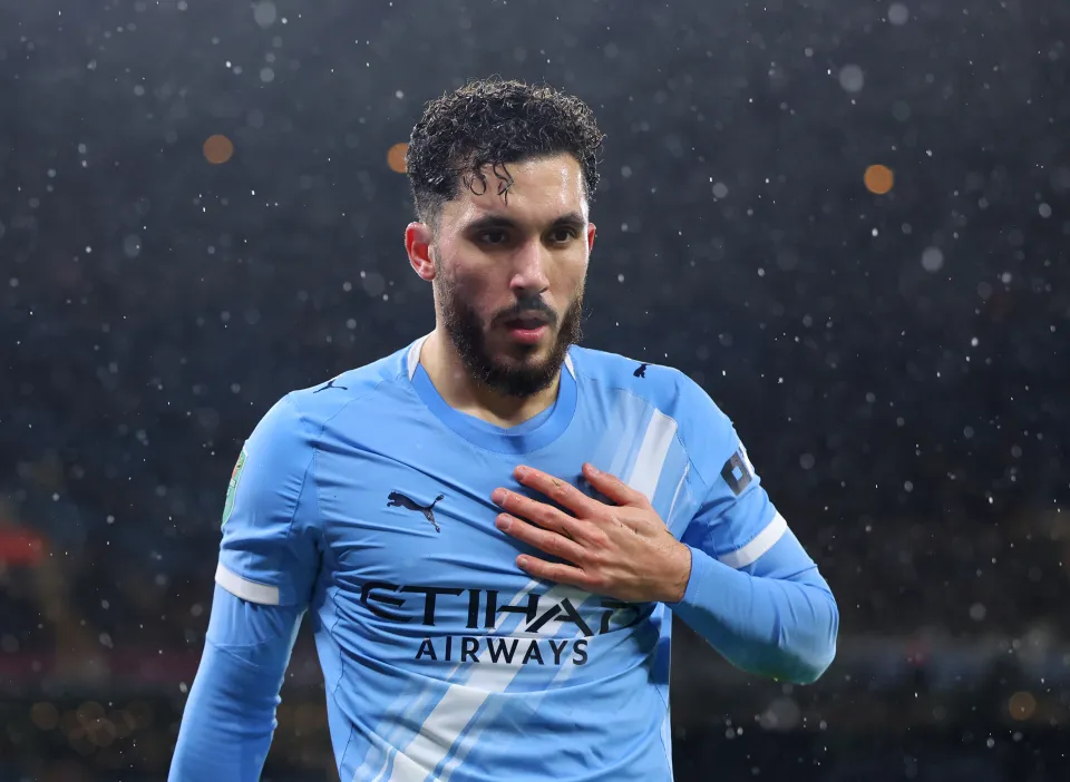 Manchester City star Rayan Cherki