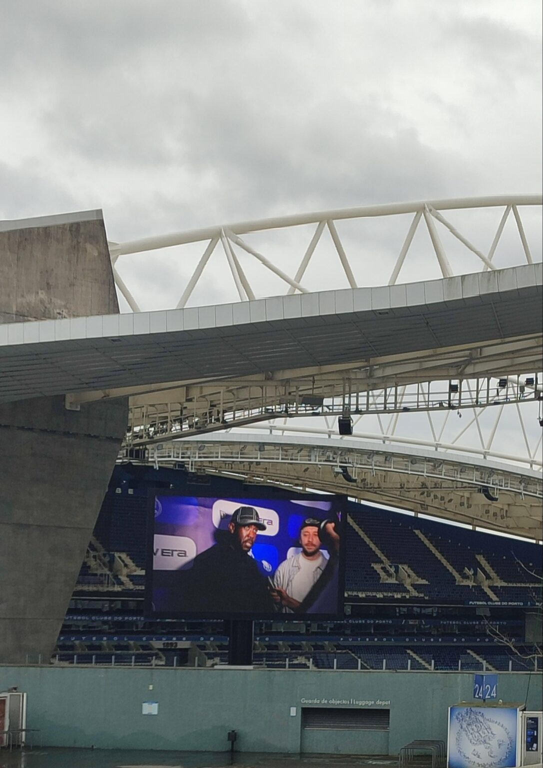 Que estádio é este?