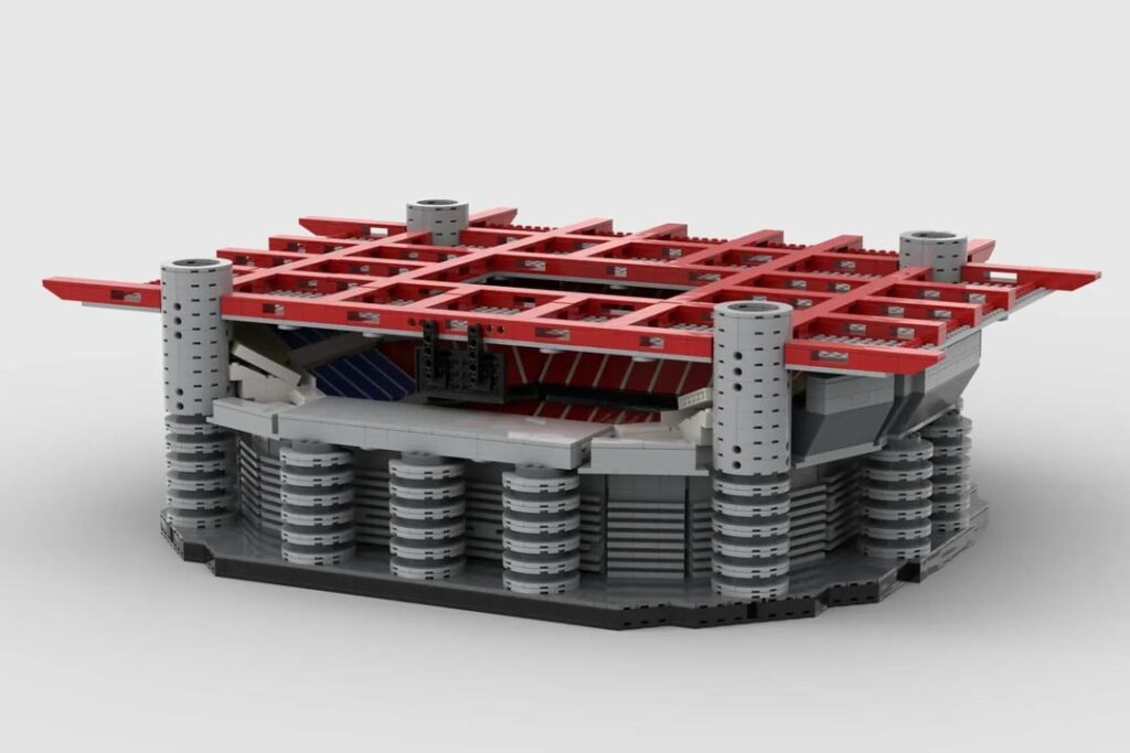 I made Giuseppe Meazza with LEGO