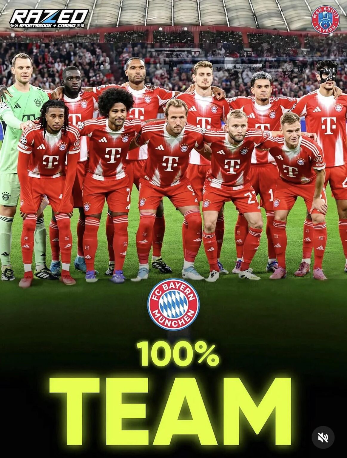 BAYERN FULL TEAM IS BACK