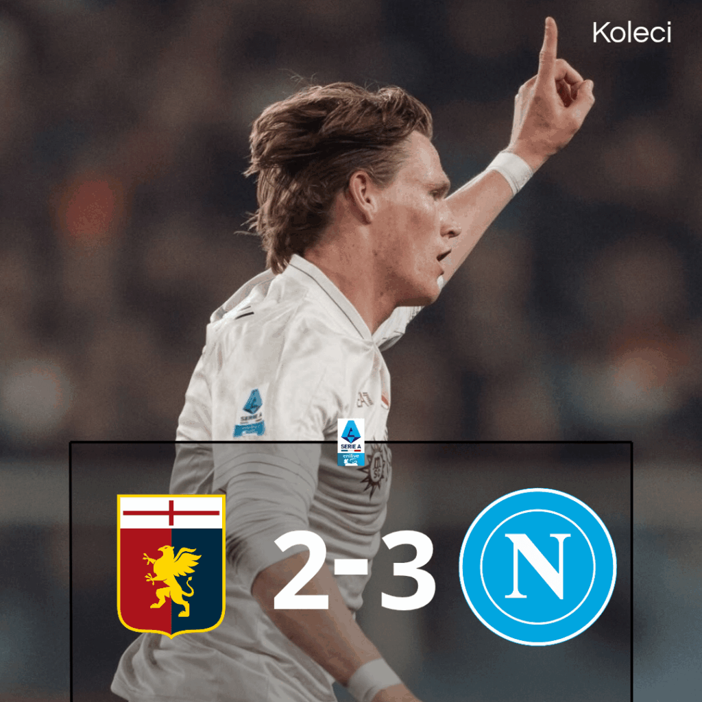 🔥Napoli win at the very last second against Genoa in a great match!