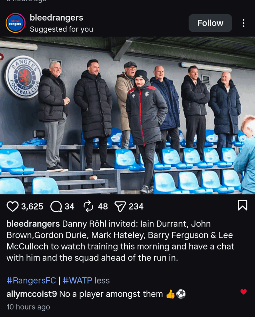 Super patter on Instagram