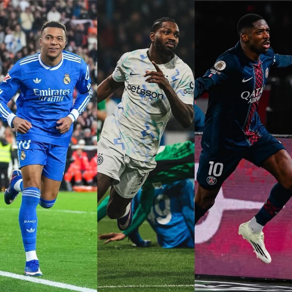 Kylian Mbappe on IG: 🪨🪨🪨