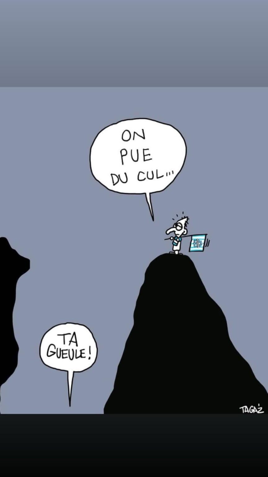 "Our bums stink" "Shut up"