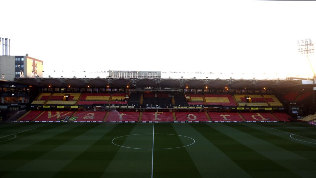 Watford v Wrexham - Sky Bet Championship - Vicarage Road