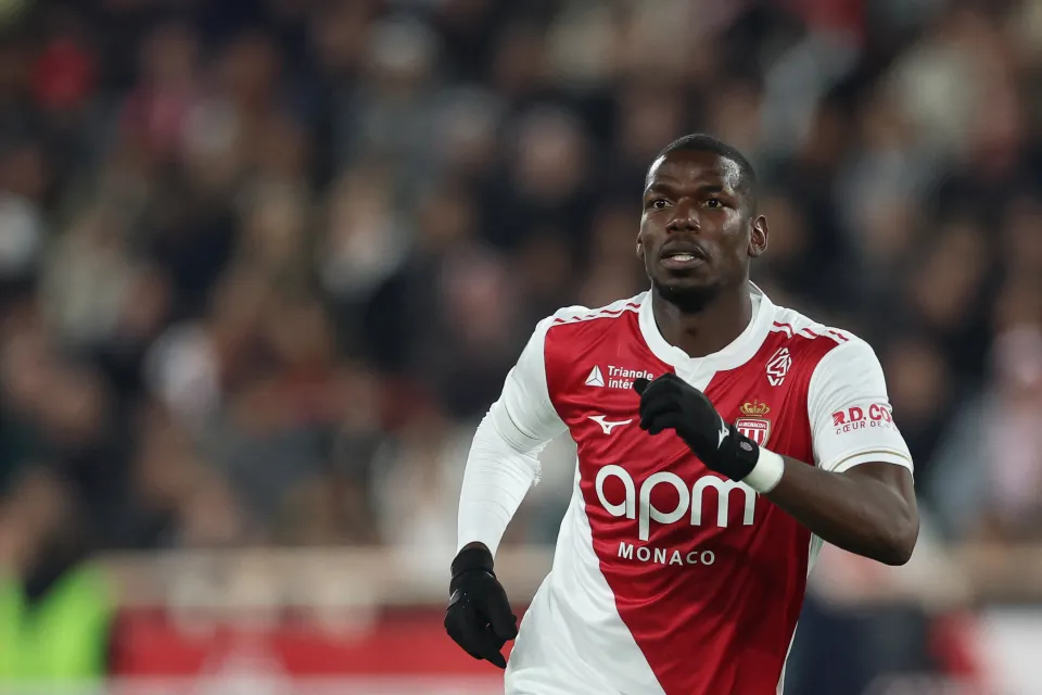 Paul Pogba has made just three Ligue 1 appearances for Monaco so far
