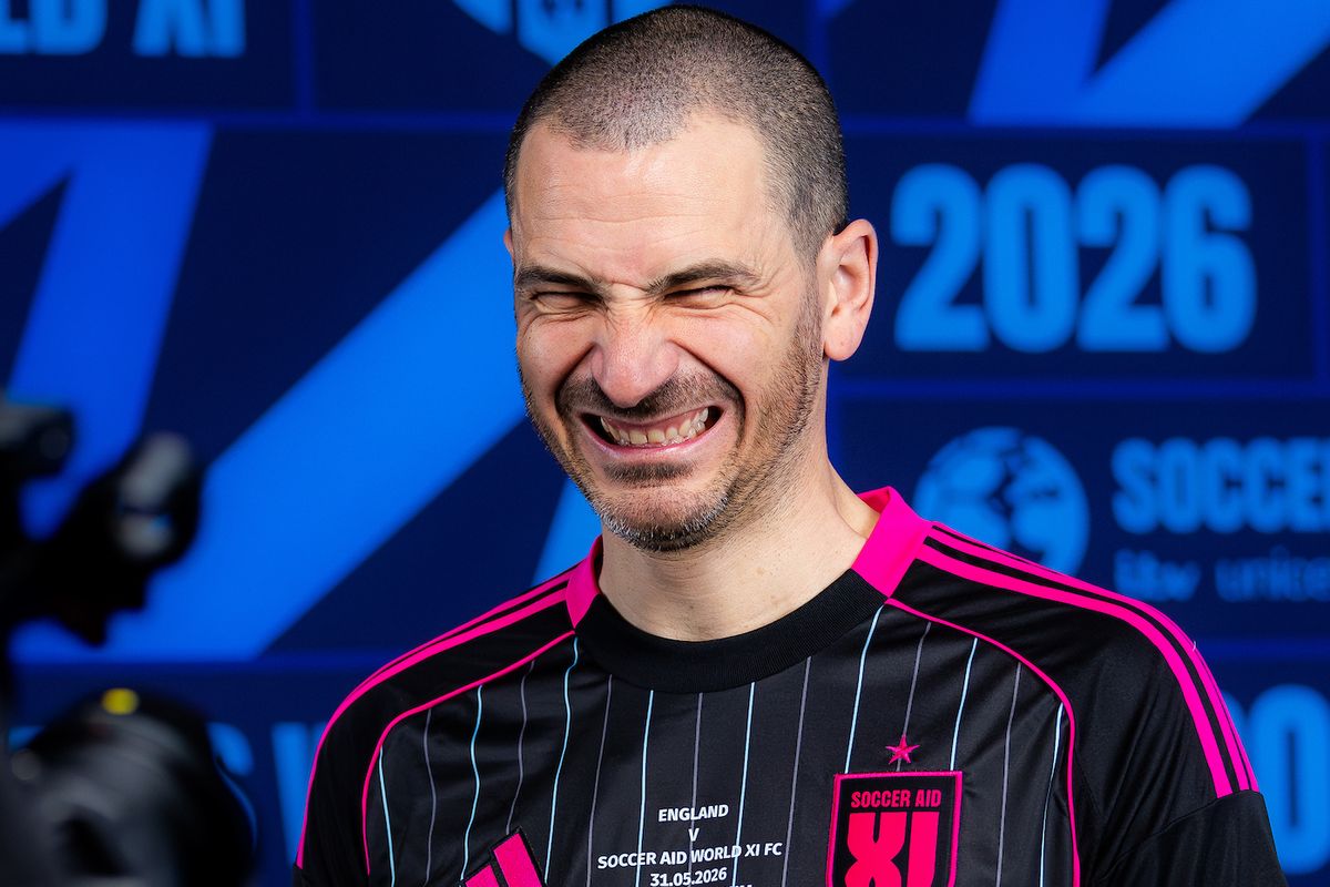 Leonardo Bonucci is playing at Soccer Aid for UNICEF 2026, which takes place on Sunday 31st of May at London Stadium, Stratford.