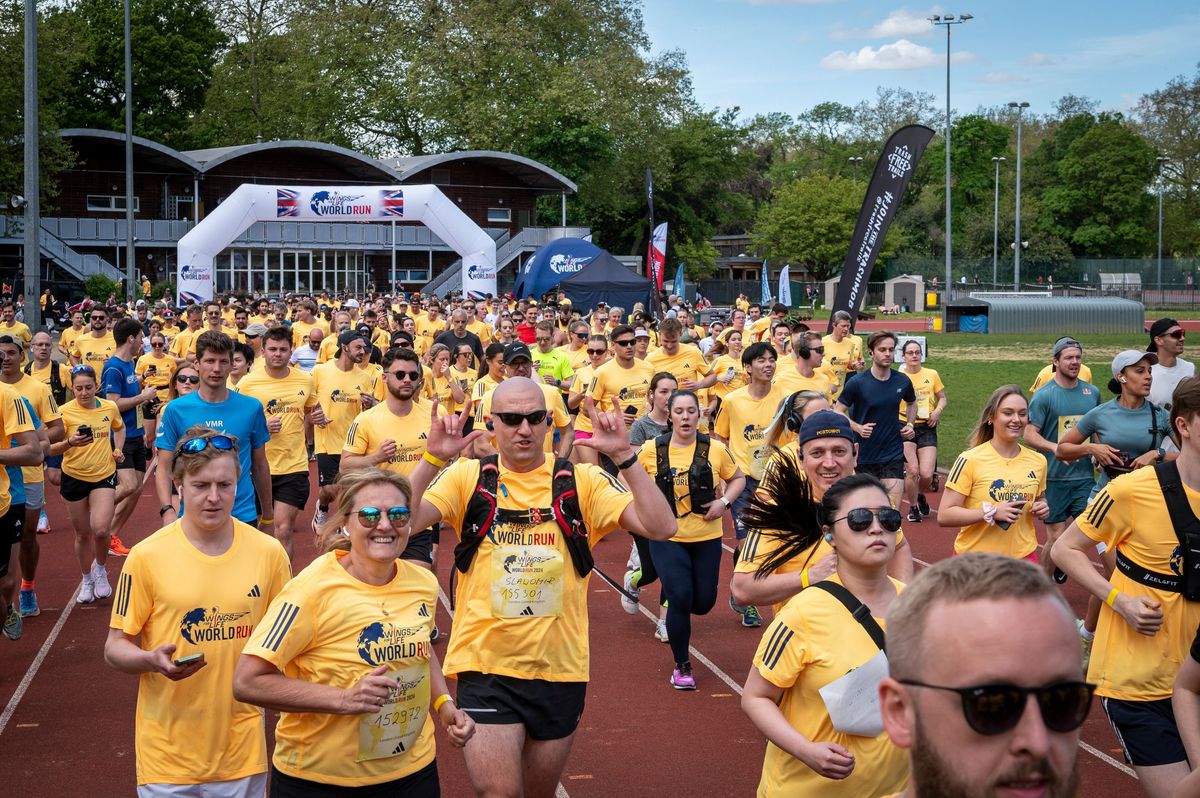 Wings For Life runners from years gone by