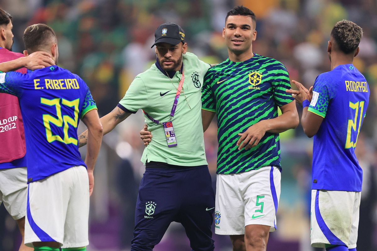 Neymar and Casemiro