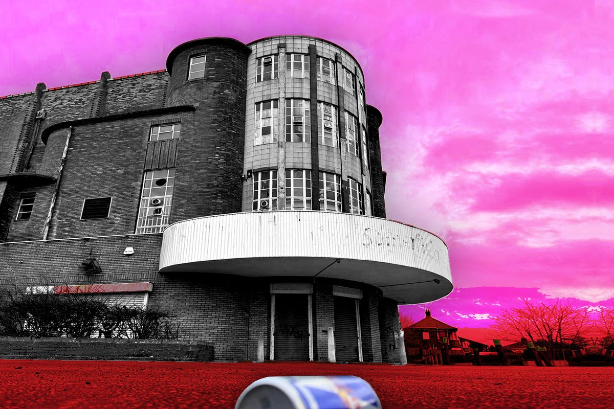 The former Abbey Cinema, Wavertree, Liverpool.